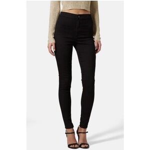 Topshop Classic Black Women's Jeans